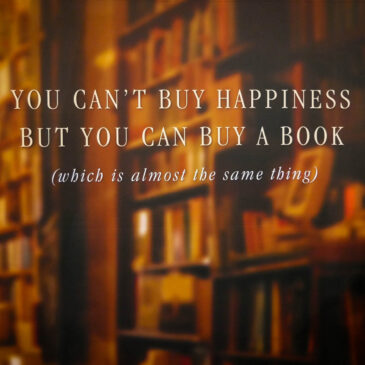 Warum ich Bücher liebe